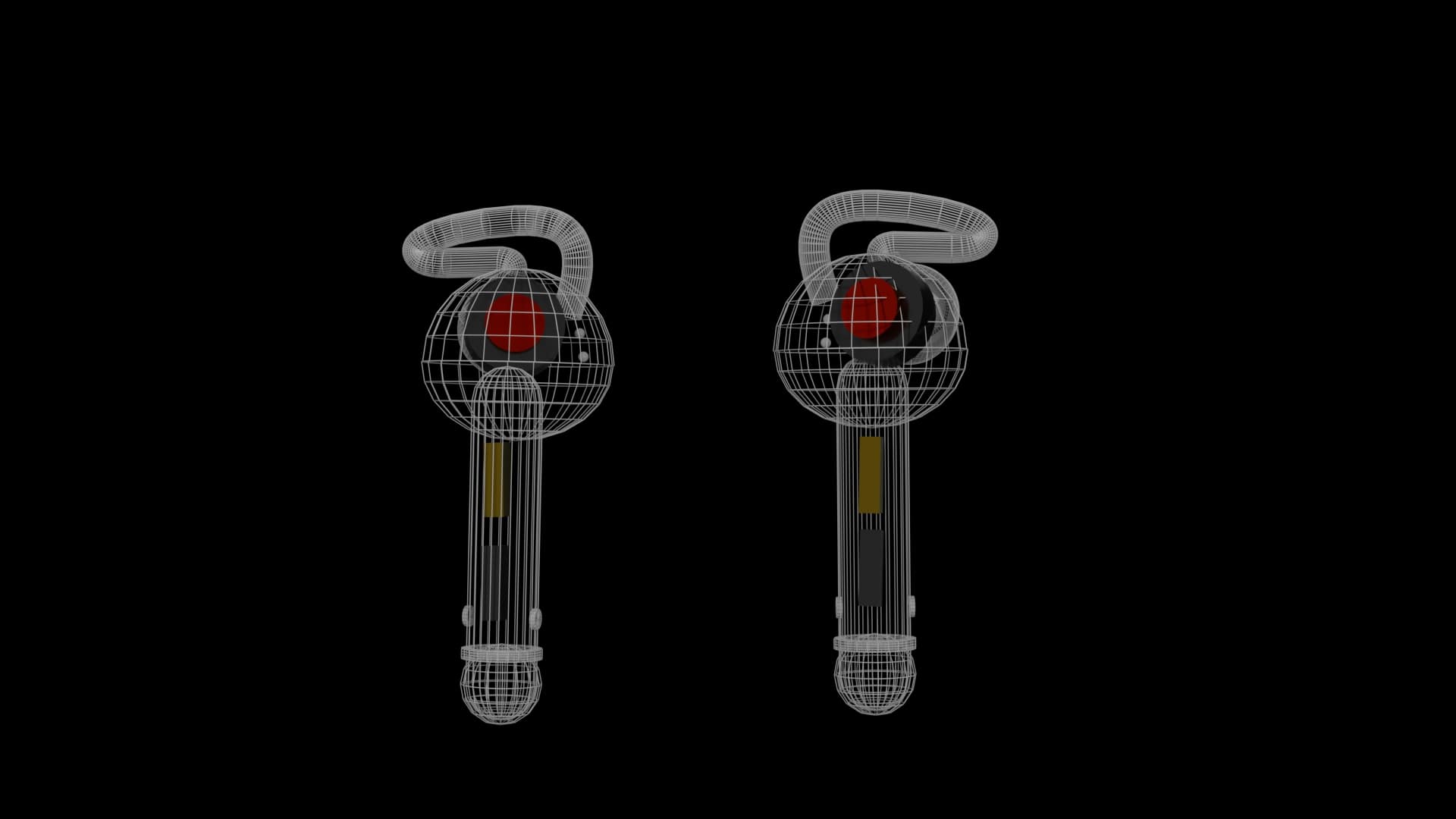 LuxAudio Buds - Cinema 4D 3D Design detail